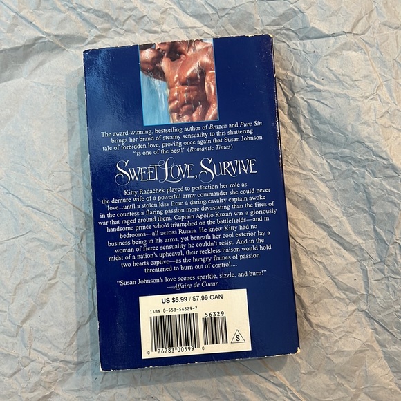 ⭐️5 for $15⭐️ Sweet Love, Survive by Susan Johnson | Book - Picture 2 of 2